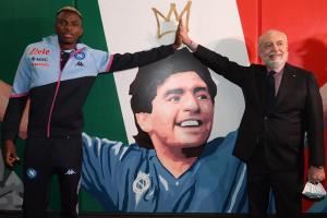 7500万离队🧐那不勒斯2020年花7890万购得奥斯梅恩，为队史标王