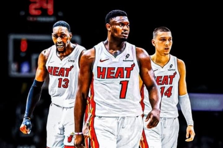 搭档阿德巴约&希罗如何？美媒交易模拟：热火用3将+1首轮换来锡安