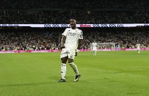 打破进球荒！维尼修斯24年10月至昨日，在西甲客场比赛中未取一球