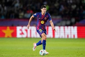 记者：克里斯滕森因比目鱼肌受伤无缘国家德比，下轮西甲出战存疑